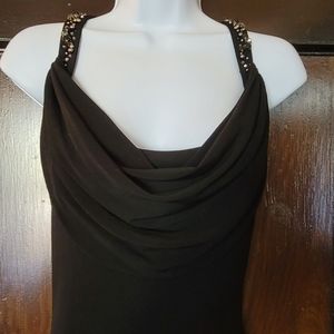 Calvin Klein black evening gown size 10
